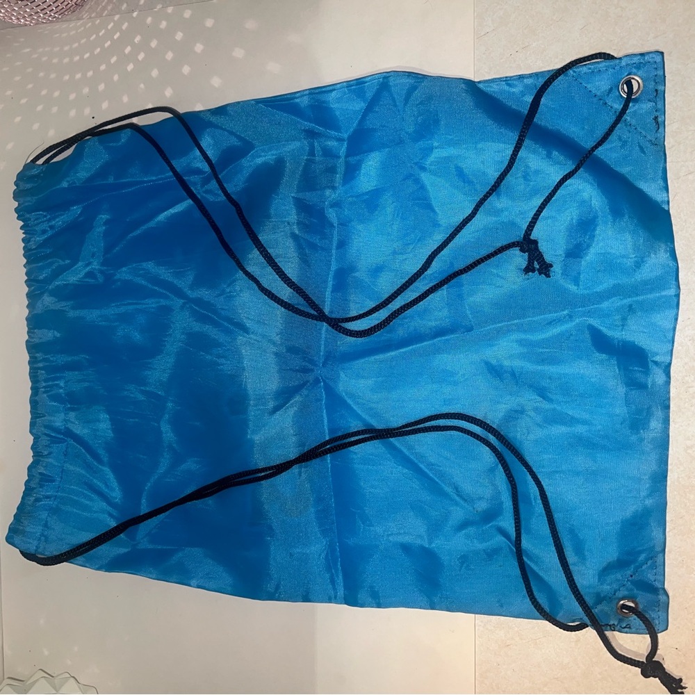 MLB Blue Drawstring Bag - Picture 3 of 3